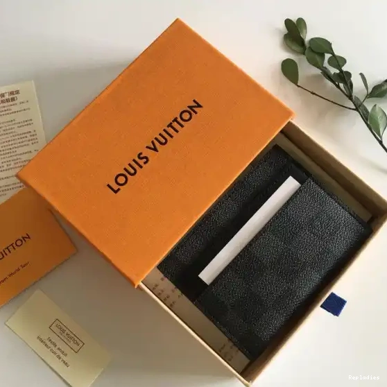 Repzbay VUITTON BANDOULIERE 50DOUBLE HOLDER CARD LOUIS 0503